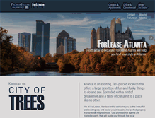 Tablet Screenshot of forleaseatlanta.com